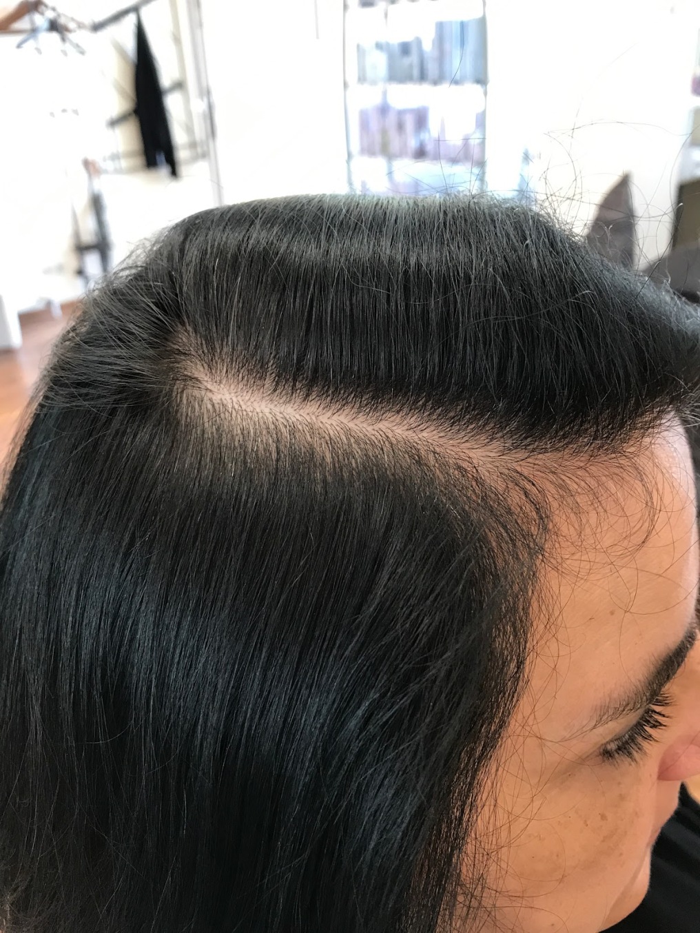 Sperwahtasou: graue haare rauswachsen lassen strähnchen